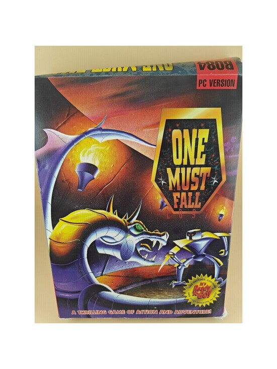 Other - One Must Fall 2097 PC Big Box IBM 3.5 Moon Doggie CIB Good Condition